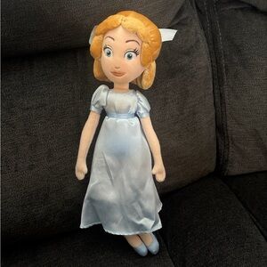 RARE Disney Wendy Darling Plush Stuffed Animal Doll Peter Pan 15" plush
